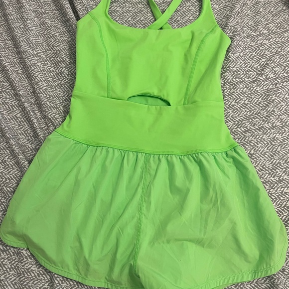 Free People Lime Green Romper - Picture 7 of 9